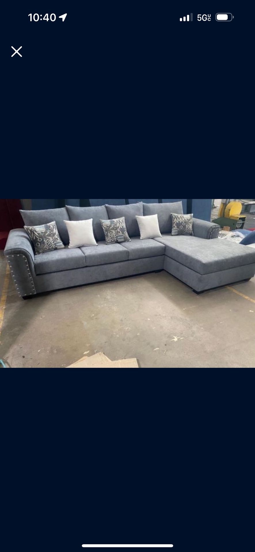New Sectional For $989