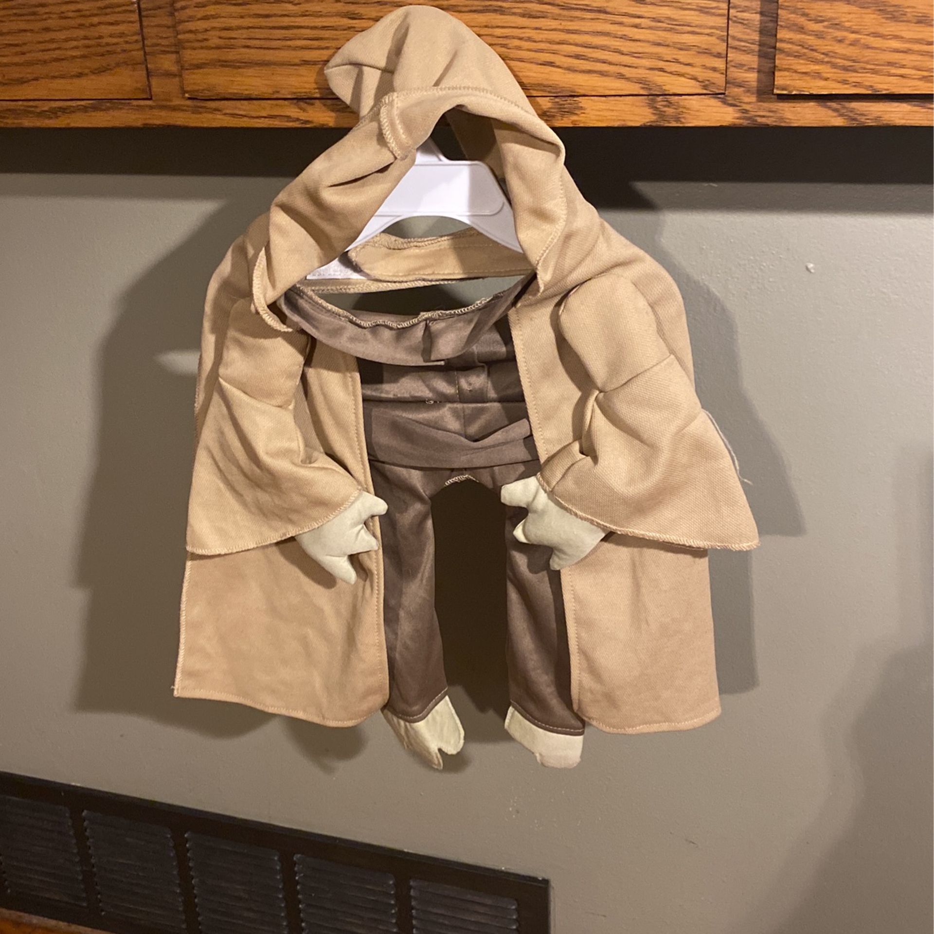Baby Star Wars Costume  Sz Small , Hooded 
