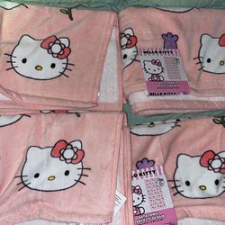 Bath Towel Hello Kitty 