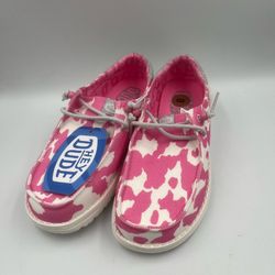 NEW Hey Dude Wendy Funk Cowgirl Bling Women’s 8 pink slip on NWT