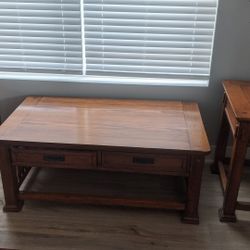 Coffee And End Table 