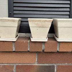 Ceramic Planter Set