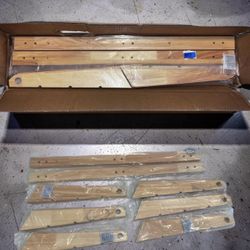 Solid Wood 3-Tier Surf Board Rack