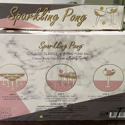 Vintage Sparkling Pong Game