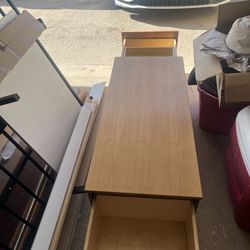 Coffee table with pull out drawers