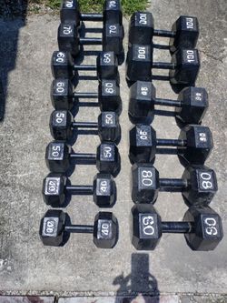 Dumbbells Cash/Firm Only