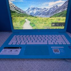 HP Stream Notebook 14 Blue  Windows 10 Intel 4 GB