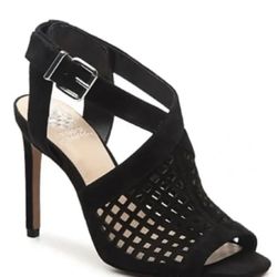 Vince Camuto‎ Black Leather Heels for Women