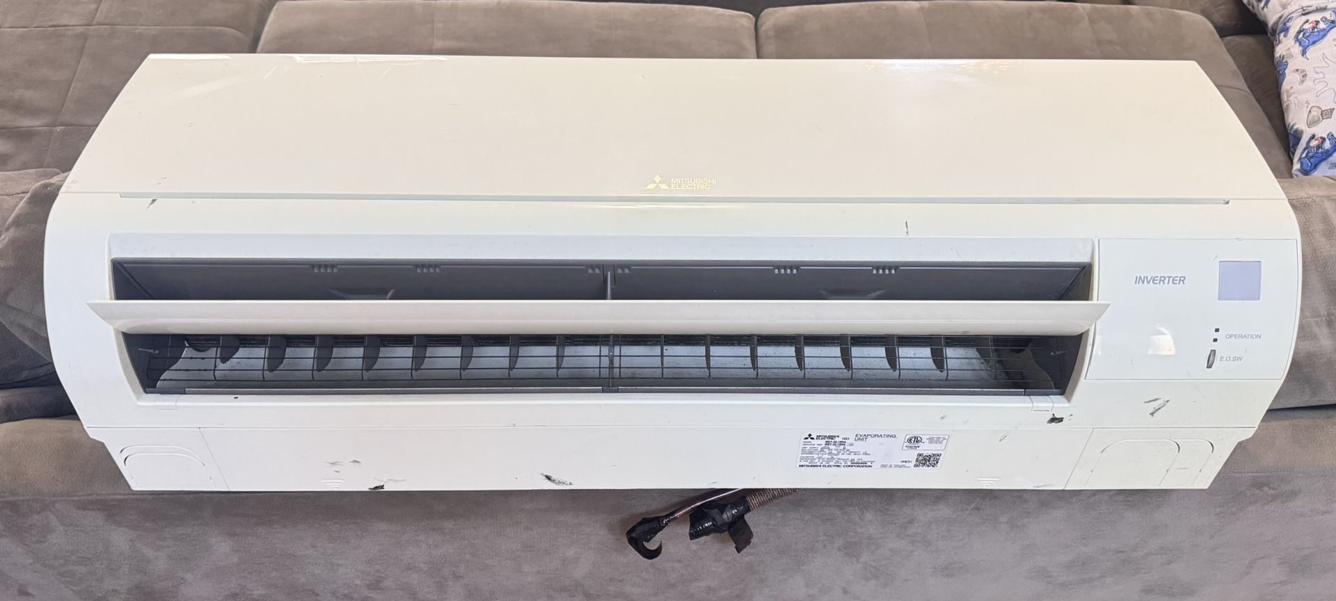 Mitsubishi AC air conditioning central air ductless