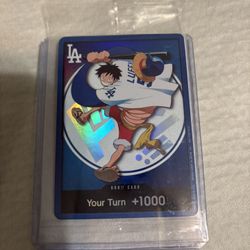 Dodgers Luffy Promo