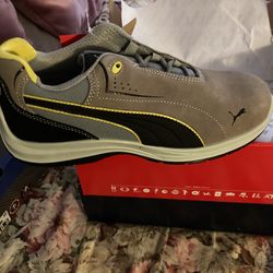 Puma Work Steel Toes Confort Shoes 