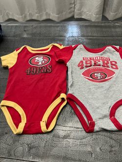 San Francisco 49ers Baby Onesies Set of 3 size 3-6 months