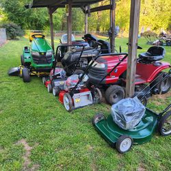 Used Riding/Push Mowers For Sale