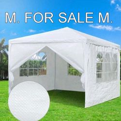 10x10 Canopy Tent Sidewalls Included 