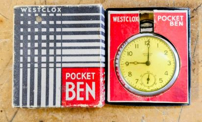 Westclox PocketBen $50