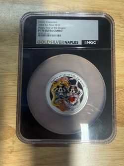 2024 3oz Niue Disney Happy Year of the Dragon NGC PF70