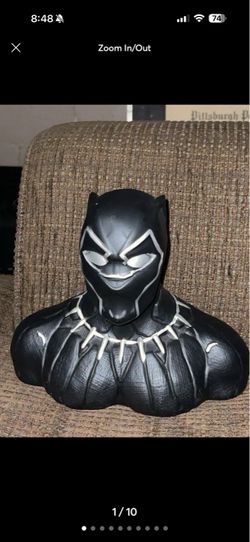 Marvel Black Panther FAB NY Coin Bank Used Pre Owned Collectible RN#97208 New Y.