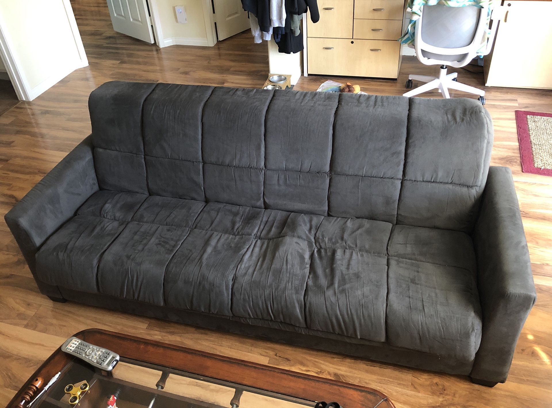 Couch with pullout bed