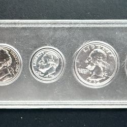 1962 Proof Set Of 5 Coins 