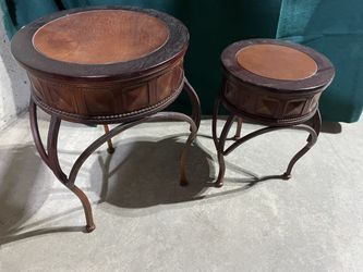 Two Small Little Tables