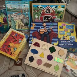 Puzzles  Different Prices  Starting $1 Up To $4 