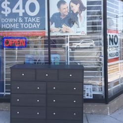 Dresser 9 Drawers In Any Color New-SIZE-56W-16D-43H