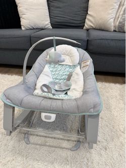 Baby Bouncer- Ingenuity Keep Cozy 3-in-1 Grow with Me Vibrating