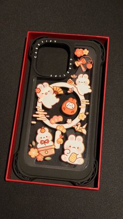 CASETiFY iPhone Case with Cute Bunny Design
