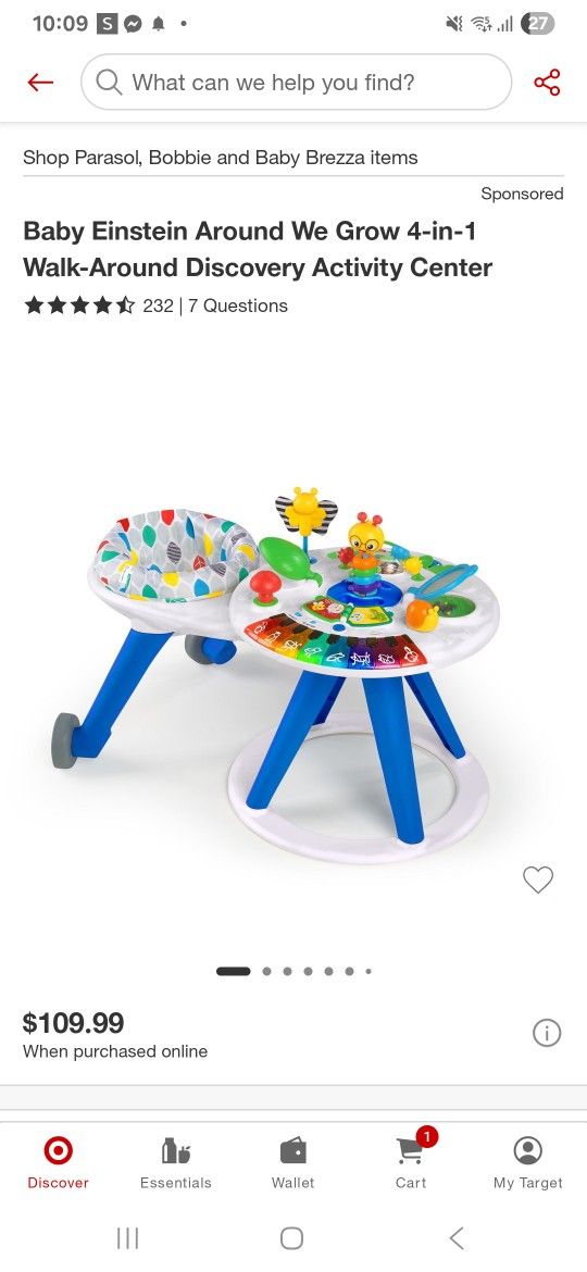 Activity Walking Table