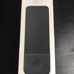 Samsung - Wireless Charger Pad Trio - Black