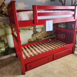 Twin Bunk Bed 