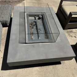 Restoration Hardware RH Fireplace Fire Pit Gas Or Propane