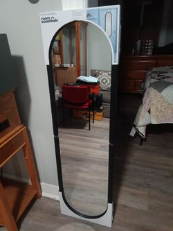 OVAL OVER THE DOOR MIRROR