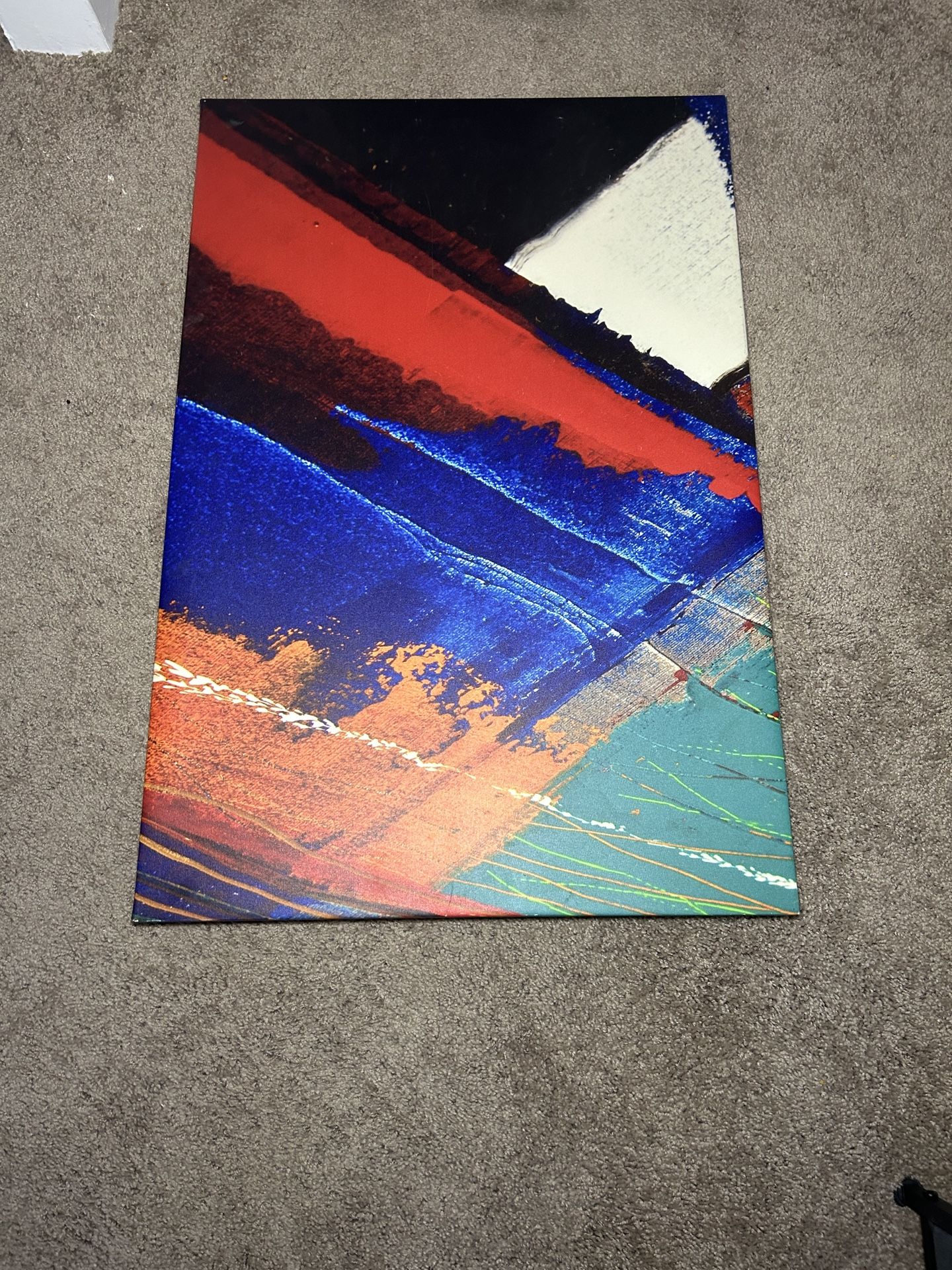 Abstract Colorful Art Decor Painting 