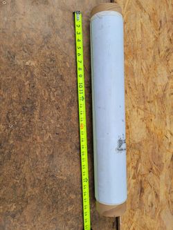 24" x 54" Sheet of Blank White Surface Magnetic Material