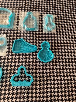 Turquoise Cookie Cutters, Full Set