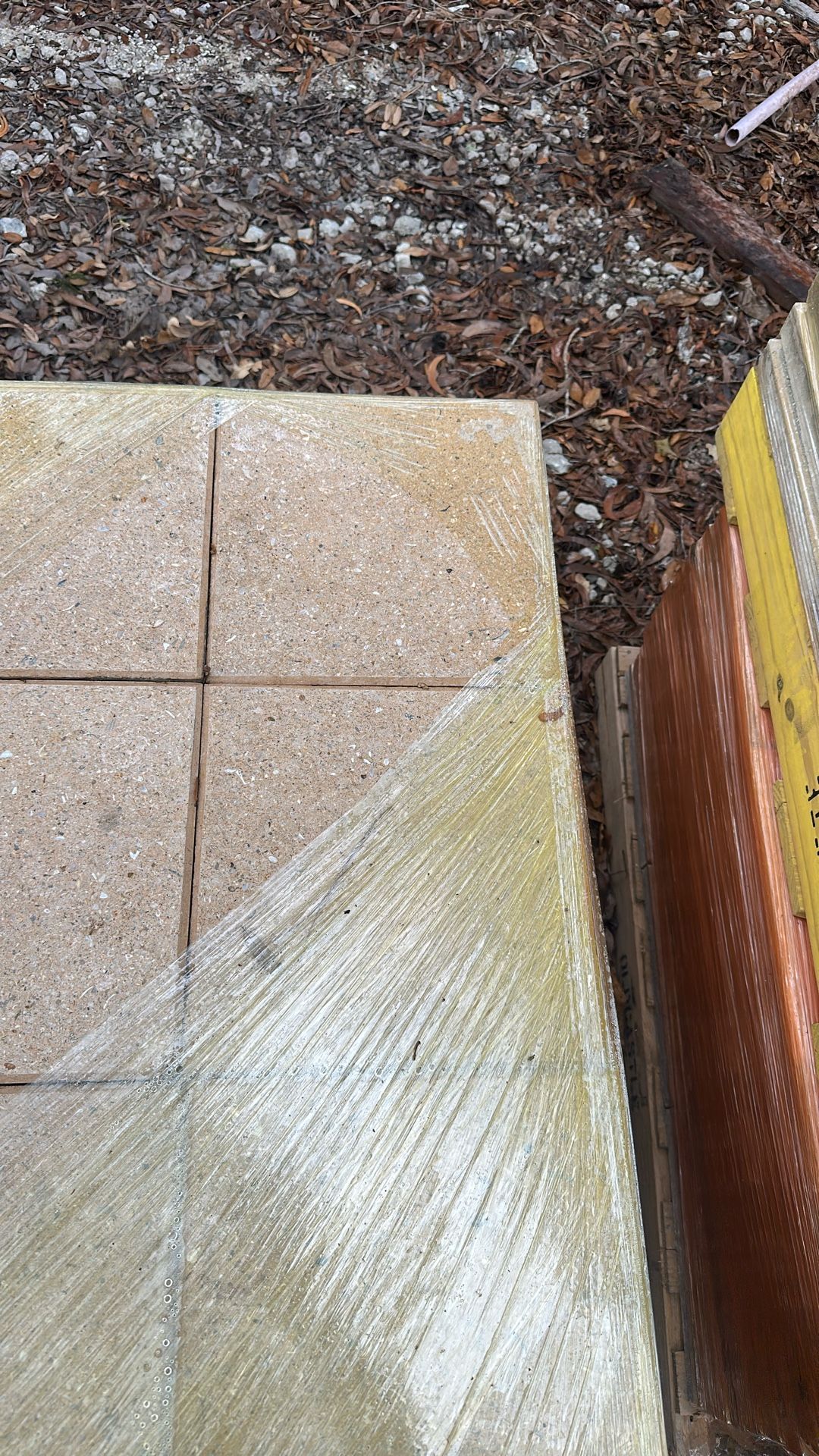 12x12 Artistic Pavers Light Pink Color Used In A Very good Condition