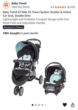 Baby Trend EZ Ride 35 Travel System Stroller & Car Seat