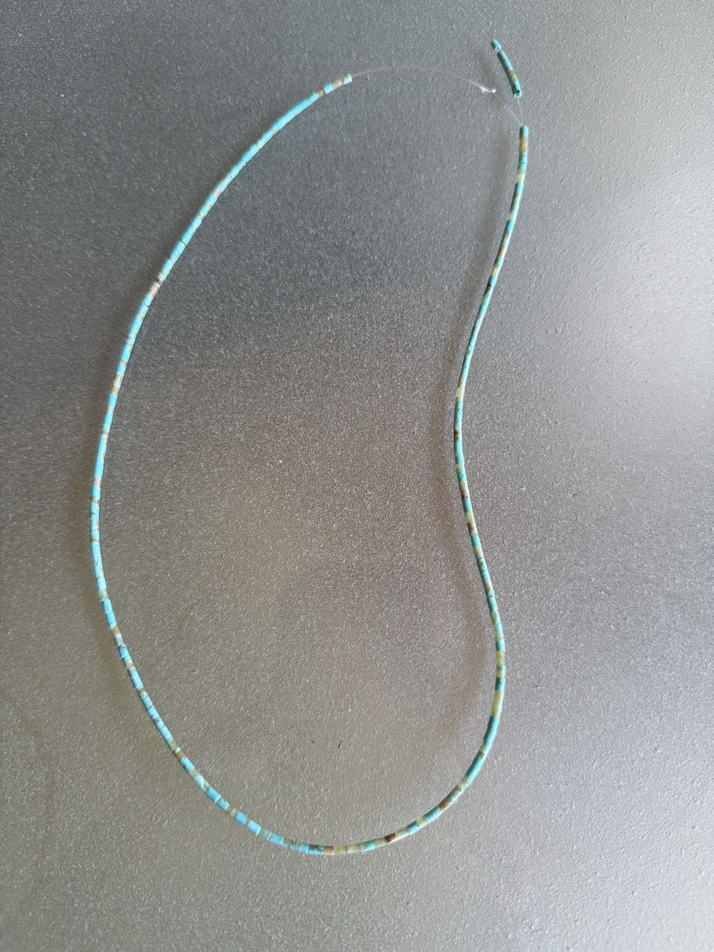 Turquoise beads ~19”