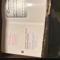 chronomite instant flow c micro water heater