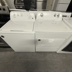 Whirlpool Washer And Dryer Set ( GAS ) ( Lavadora Y Secadora )