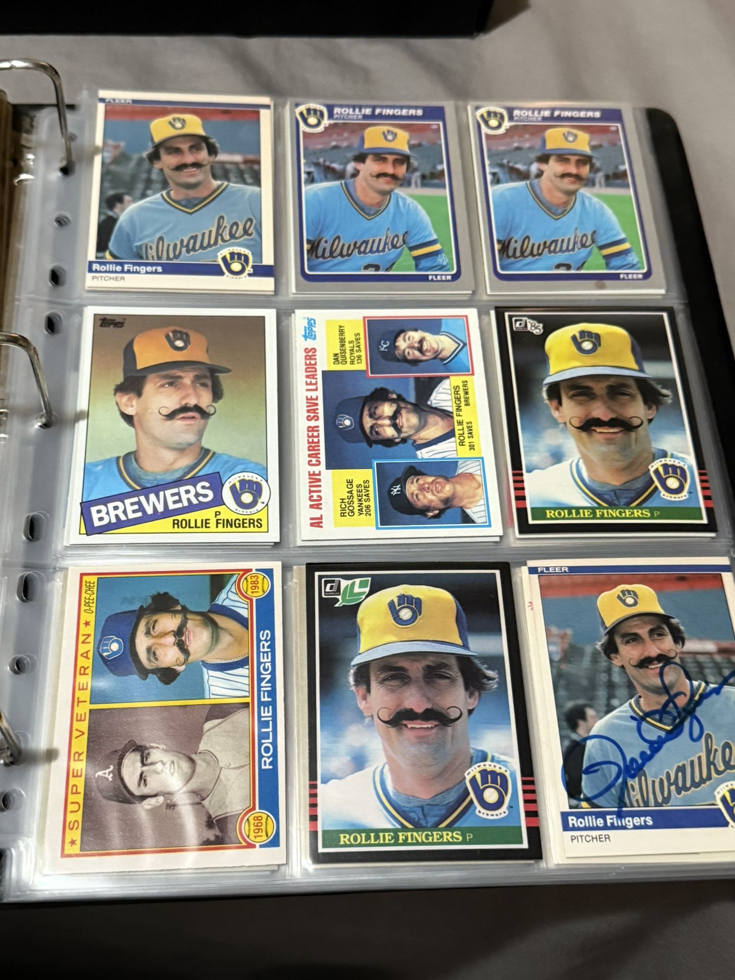 Rollie Fingers Baseball Cards $5 Each 
