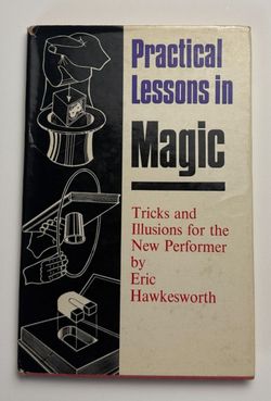 Practical Lessons in Magic Hawkesworth Magic Tricks Illusions PB