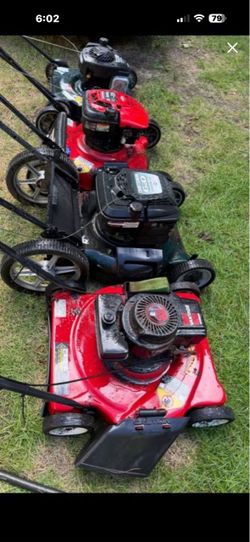 4 mowers - free edger today read
