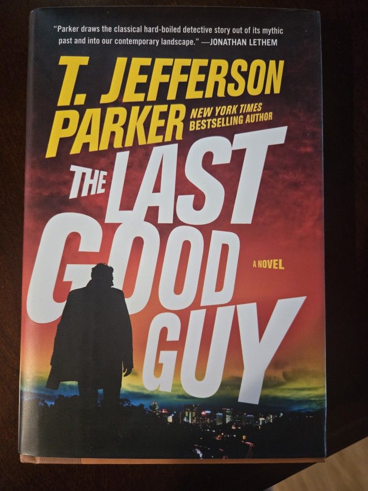 New hardcover "The Last Good Guy" by T. Jefferson Parker only $6!