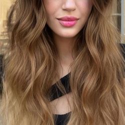 26 Inch Long Ombre Blonde Wig