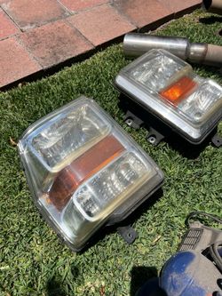 2008-2011 f250 headlights and taillights