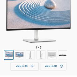 New Dell S Series S2725DS 27" Display QHD Monitor 