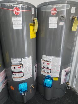 New water heaters 40 50 75 gallons available free installation starting at 900 installed