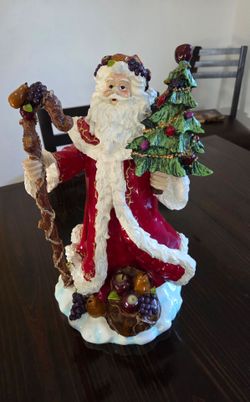 Christmas santa  from home  interiors